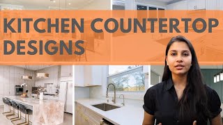 20 Luxury Kitchen Countertop Designs | Sink Design | Granite Kitchen Design | Quartz Countertop