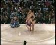 Mainoumi vs. Akebono : Kyushu 1991 (舞の海 対 曙)