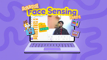 Part 1: Face Sensing in Scratch | Coding for Kids Nepal | Beginner AI Project