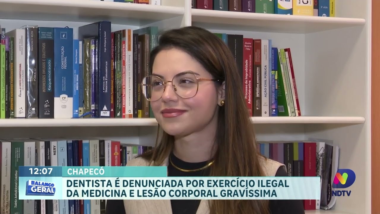 Dentista é acusada de exercer medicina ilegalmente em Chapecó