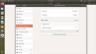 Cài đặt gõ tiếng Việt trên Ubuntu Cài đặt gõ tiếng Việt trên Ubuntu