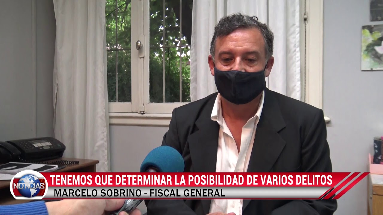 Fiscal General Marcelo Sobrino: "Tenemos que determinar la posibilidad de  varios delitos" - YouTube