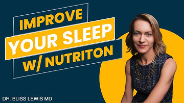 Improve Sleep with These Foods