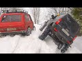 НЕОЖИДАННЫЙ финал НИВЫ против Suzuki Jimny испытание в снегу на бездорожье