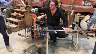 THE CREATION OF SCILLA - MURANO GLASS, VENICE, ITALY