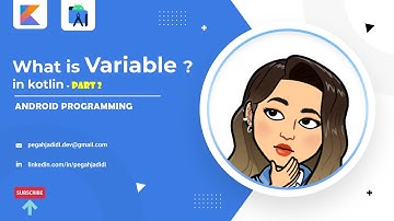 آموزش برنامه نویسی اندروید - انواع متغیر ها در زبان کاتلین - variable data types in Kotlin