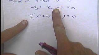Quadratics Lesson 3 Completing the square and Graphing and Simultaneous Equations 12E 20150924 3