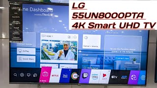 LG 55UN8000pta 4K Smart UHD TV
LG 55UN8000pta 4K Smart UHD TV
PICTURE
Ultra HD 3840 x 2160p
IPS Panel
Refresh Rate 50Hz
AUDIO
2.0 Ch Speaker
20W
DolbyAudio
Bluetooth Audio Playback
SMART TV FEATURES
Operating System LG webOS
ThinQ AI
Google Assistant
Amazon Alexa
Apple Air Play
INPUTS
HDMI INPUTS TOTAL × 04
USB INPUTS TOTAL × 02
DIGITAL AUDIO OUTPUT ( Optical) × 01
HDMI AUDIO RETURN CHANNEL (ARC) × 01
HDMI Version HDMI 2.0
LAN × 01 LG 55UN8000pta 4K Smart UHD TV