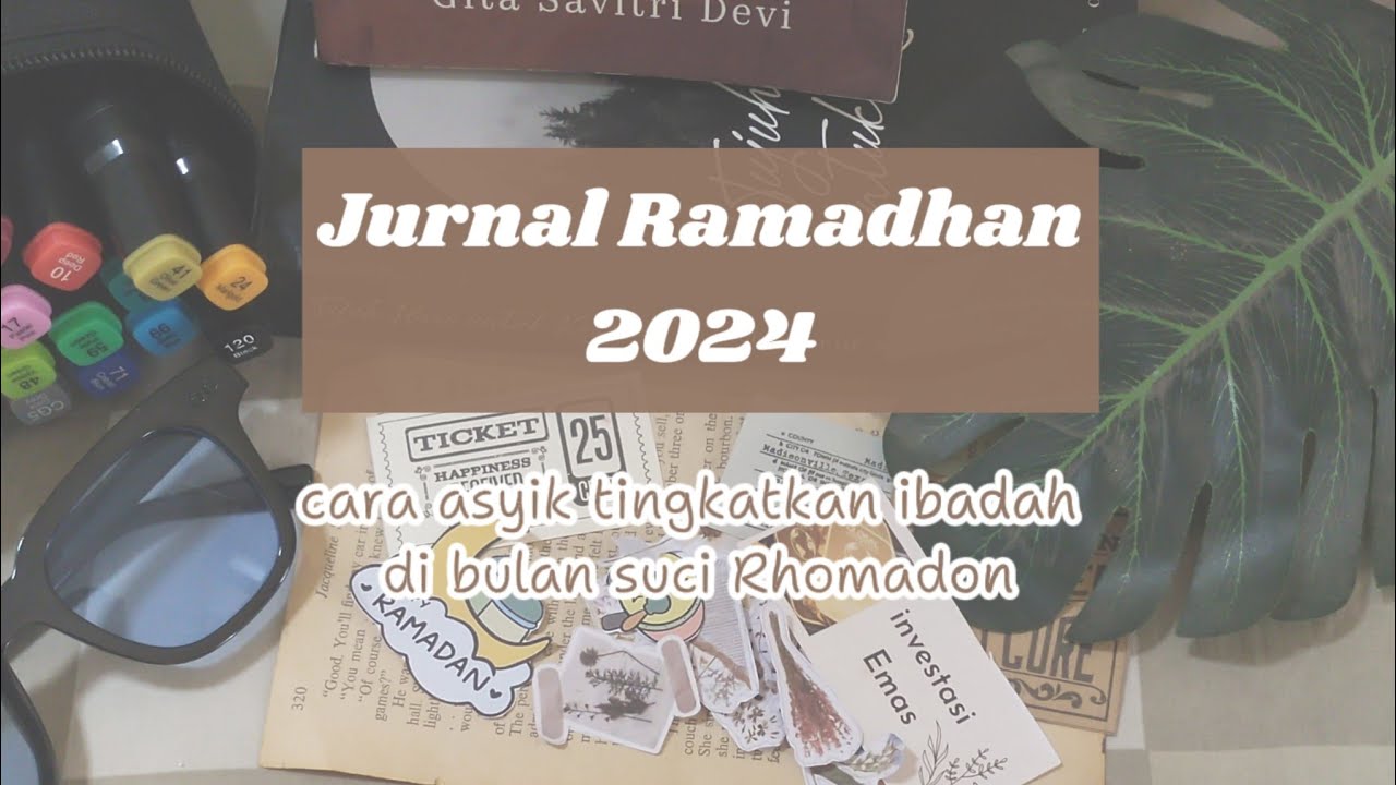 Cara membuat Jurnal Ramadhan 2024|| Ramadhan tracker || Menulis pengeluaran bulan Maret 2024