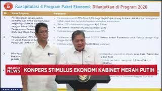 Menko Airlangga Umumkan 8 Program Paket Stimulus Ekonomi