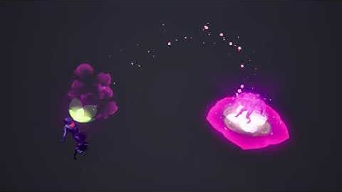 Stylized Lotus Flower-Inspired Plant Projectile VFX | Unreal Engine