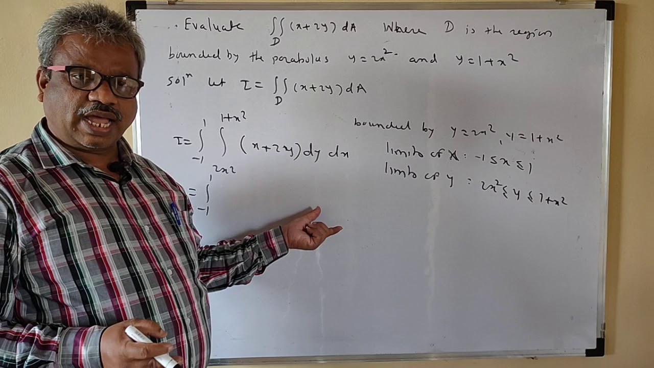 Multiple Integrals over General Region lecture 1 - YouTube