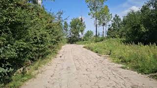 Walk into Danzig Matzkau : the penal camp for the SS. Raw video, no commentary (see description)