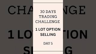 Day 5 | BankNifty Option Selling 💰 Discipline & Consistency 🔥#optionselling #banknifty