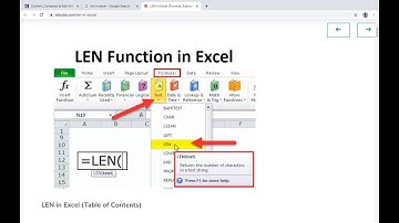 LEN Function for sending BULK SMS through Excel