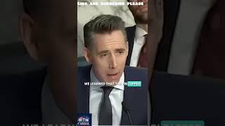 JOSH HAWLEY GRANDED ATTORNEY GENERAL PAN BONDI!