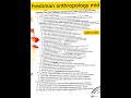 freshman anthropology mid exam #anthropology #universityexam #mid freshman anthropology #ethiopia