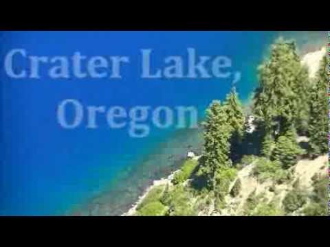 Crater Lake, Oregon. Национальный парк Кратер Лейк, штат Орегон. Кратерное озеро