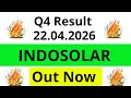 INDOSOLAR Q4 Results 2026 | INDOSOLAR Share News | INDOSOLAR