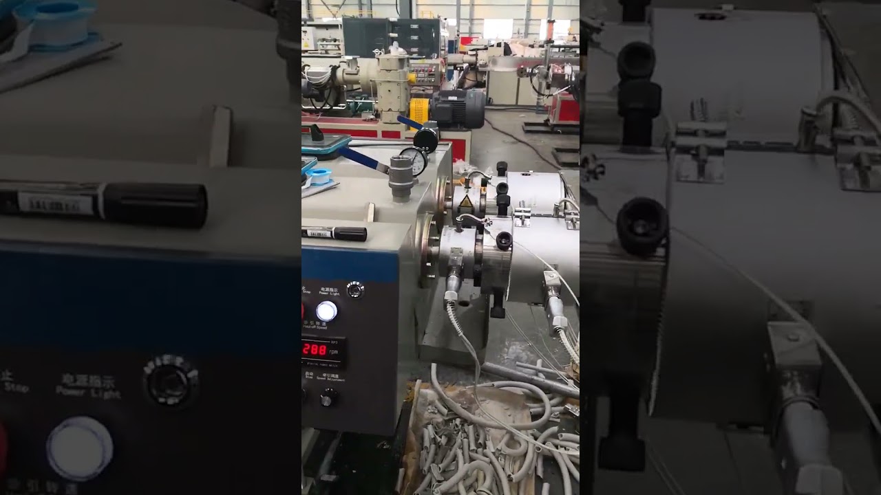 PVC Pipe Machine video