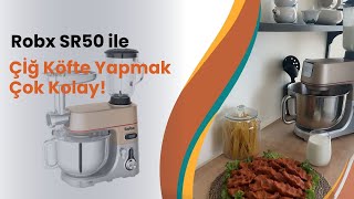 Robx Sr50 Hamur Makinesi İle Çiğ Köfte Yapmak Bu Kadar Kolay