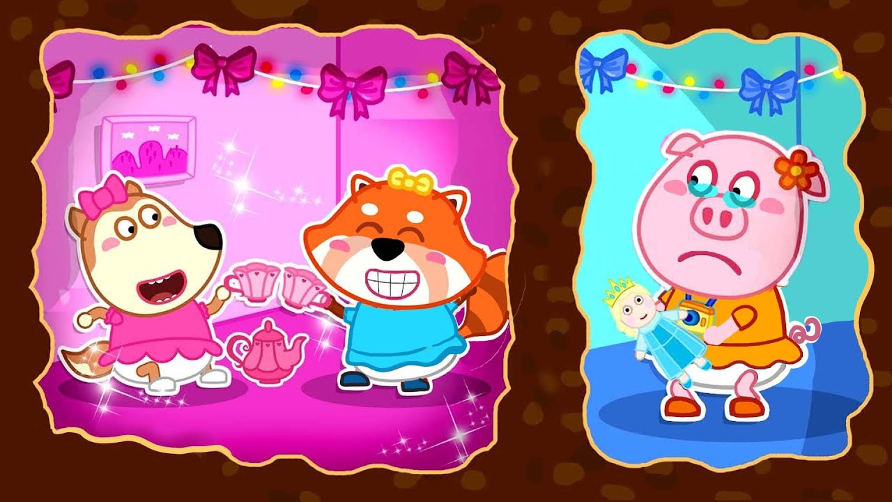 يبكي بيغي لأنه فقد صداقته الجميلة مع لوسي وميـمي! بيغي يعتذر! 😭 Wolfoo in Arabic | Nova Nest