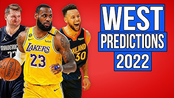 NBA Western Conference Standings Predictions 2022