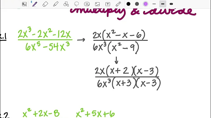 IM3 - Rational Expressions MULTIPLY and DIVIDE