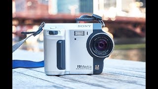 Old School Digital Camera Fun Part 1 - Sony Mavica FD-87 Review