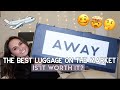 AWAY | THE BEST LUGGAGE ON THE MARKET?! | The Bigger Carry-On Unboxing + First Impression