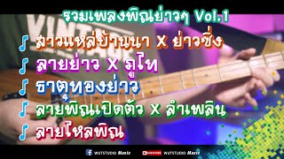 Video thumbnail of "รวมเพลงพิณย่าวๆ Vol.1 - WUTSTUDIO"