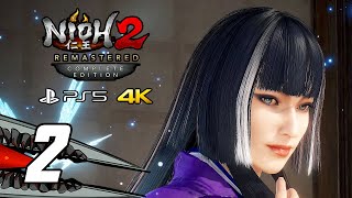 Nioh 2 Remastered: Complete Edition - Gameplay Walkthrough Part 2 (PS5, 4K 60FPS)