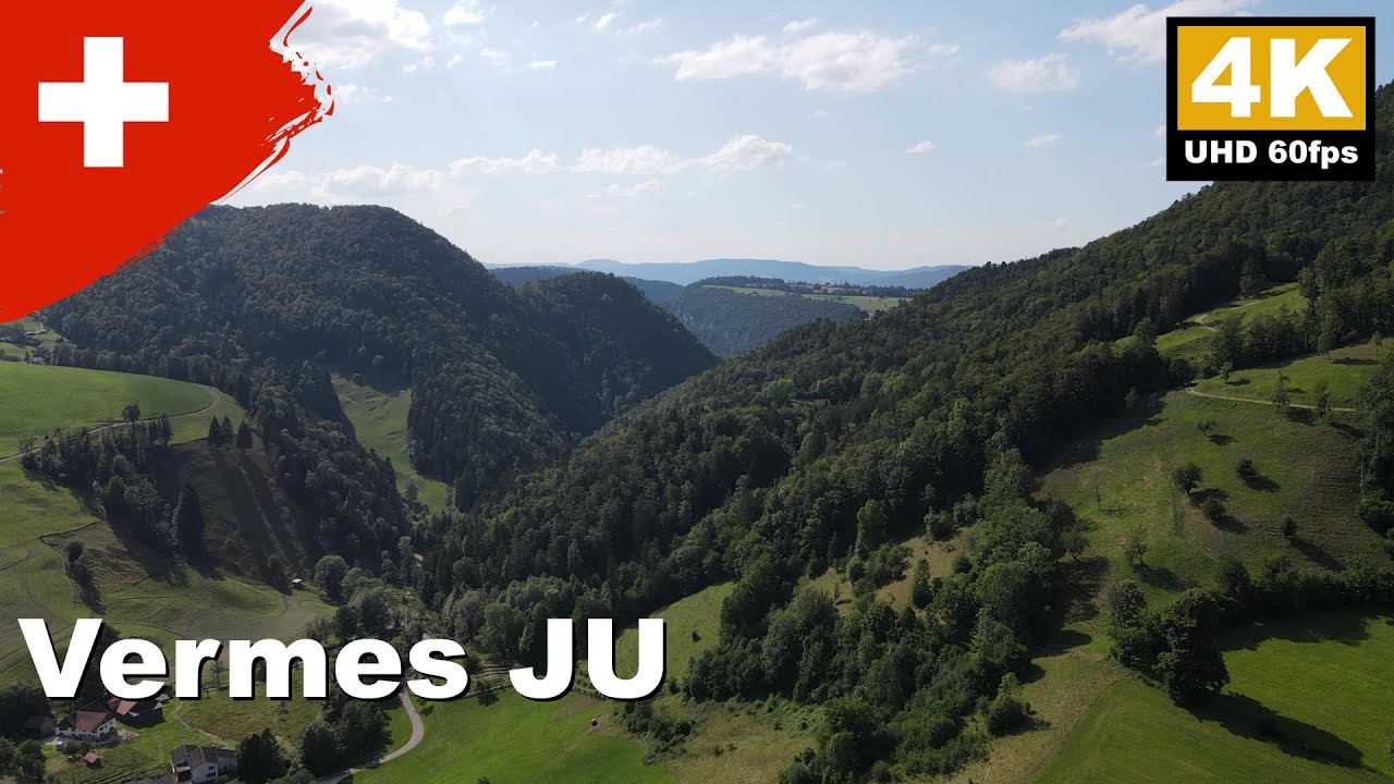 Vermes JU, Switzerland | 4K 60fps