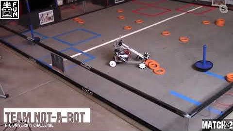 Remote Match 2 ULTIMATE GOAL FTC University Challenge Team Not A Bot