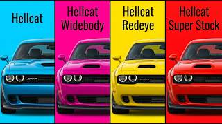 The 7 Levels of Dodge Hellcat Explained