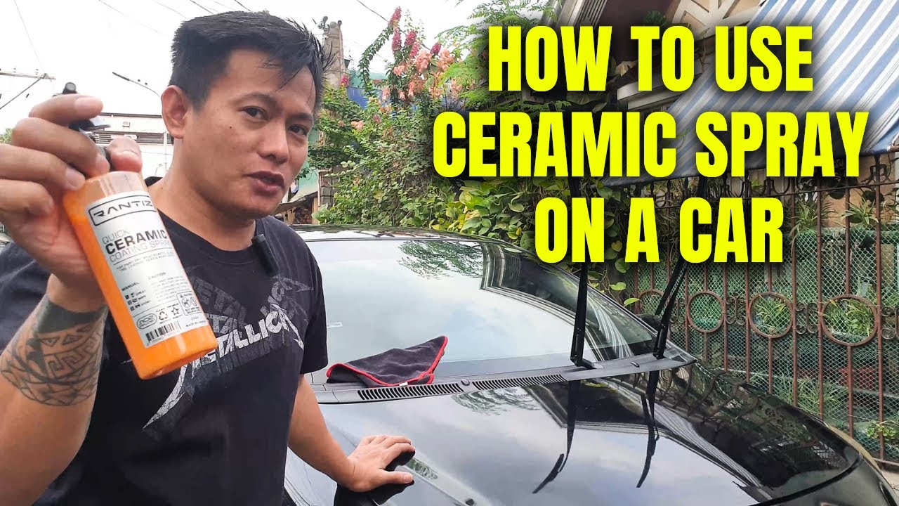 How To Use the KMD Quick CERAMIC Coating Spray On a Car