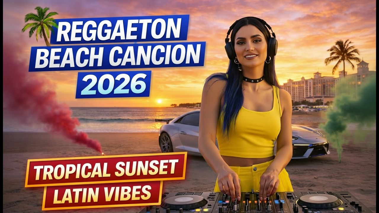 🌴 Reggaeton Beach Cancion 2026 – Tropical Sunset Latin Vibes