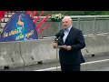 Лукашенко: Вот эти ворота — милости просим! Но кто с мечом придёт... // Открытие моста в Гродно
