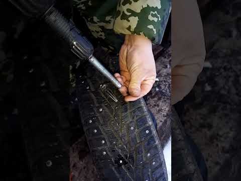 Ошиповка резины. Сравниваю