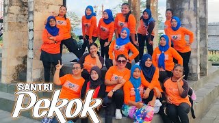 Download Lagu SANTRI PEKOK - Senam Kreasi // lagi viral // pargoy asik MP3