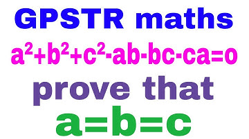 GPSTR 2022 l maths important problem