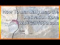 How to manually map the Activation Zone with CalTopo.com | Summits on the Air
