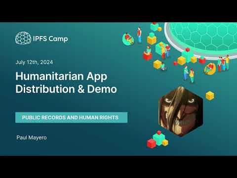 Humanitarian App Distribution & Demo - Paul Mayero