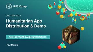 Humanitarian App Distribution & Demo - Paul Mayero screenshot 2