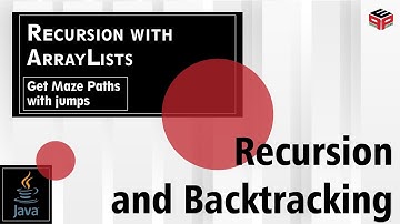 Get Maze Paths with jumps | Recursion with ArrayLists | In English | Java | Video_0