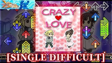 【DDR X3】 CRAZY♥LOVE [SINGLE DIFFICULT] 譜面確認＋クラップ