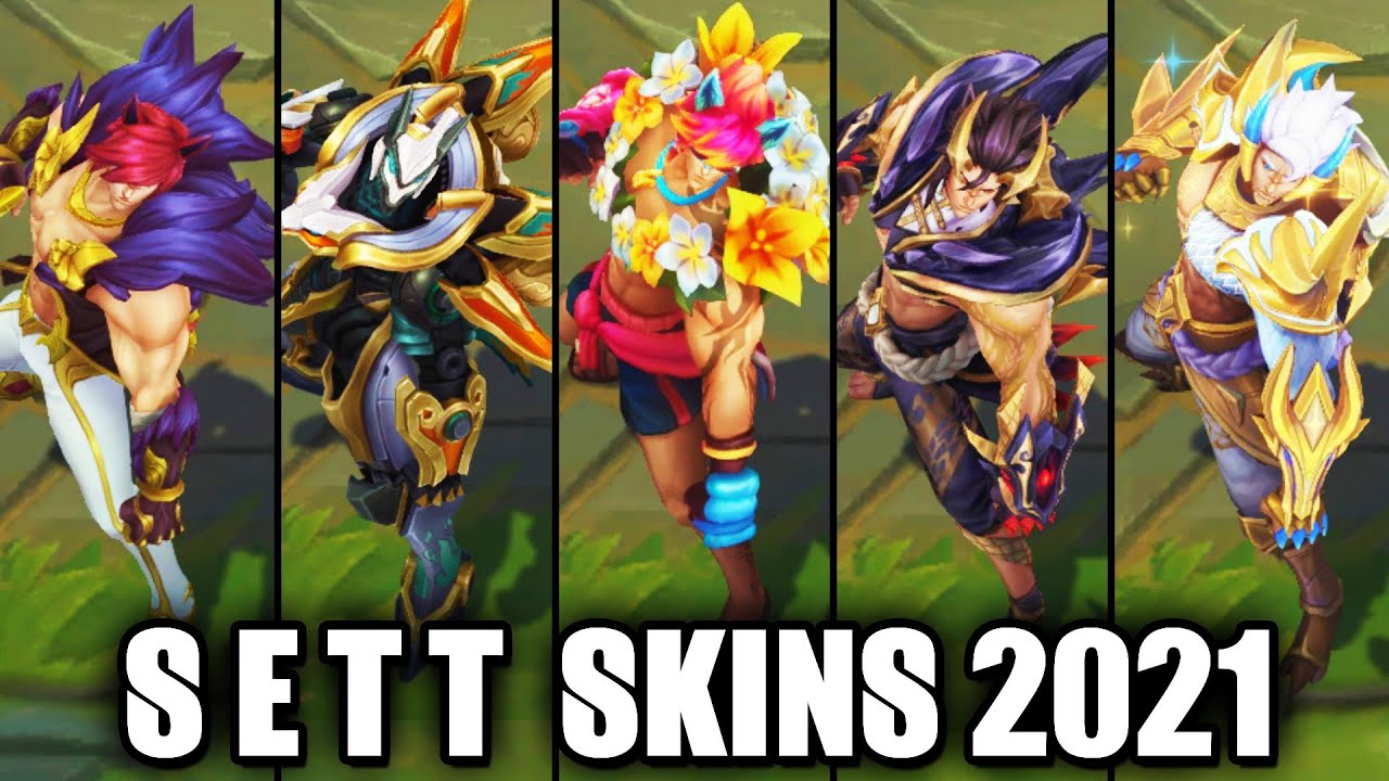 All Sett Skins Spotlight 2021 (League of Legends) - YouTube