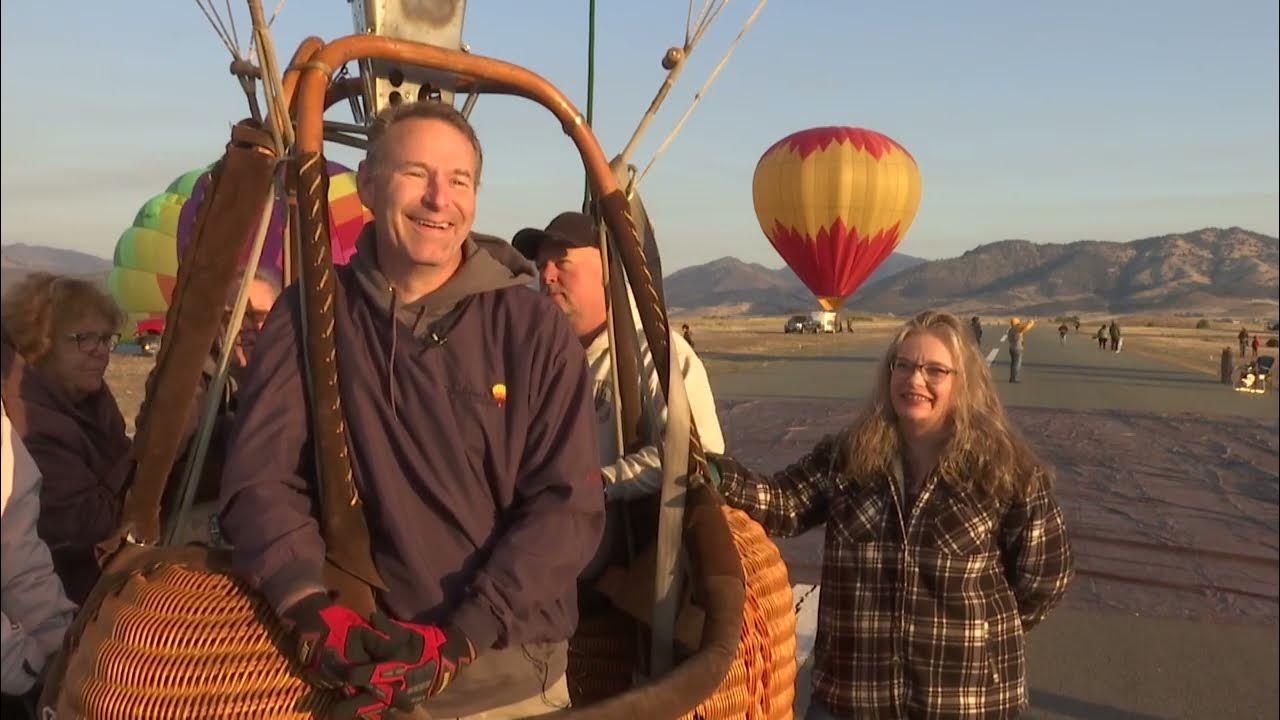 Montague Hot Air Balloon Fair soars to new heights - YouTube