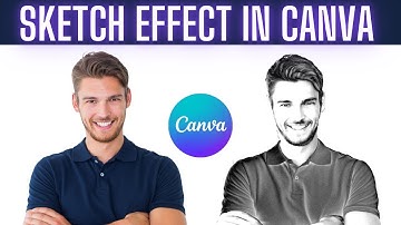 Canva Tutorial: How To Turn a Photo into a Sketch - Canva Tips - Creative with Canva