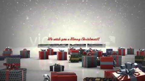 After Effects Template : Robots 3D christmas special